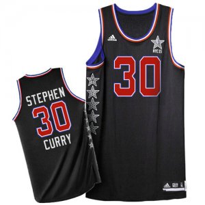 Maillot De Basket All Star2015 NBA Western Stephen Curry 30 Engrener Blanc
